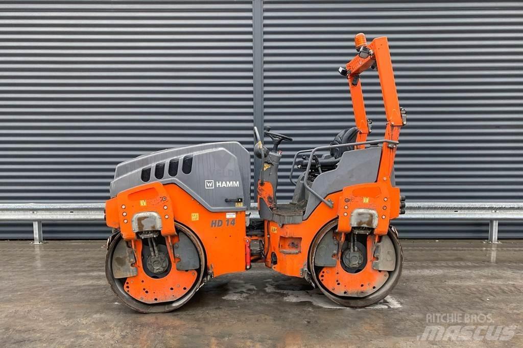 Hamm HD 14 VV Tandemjyrät