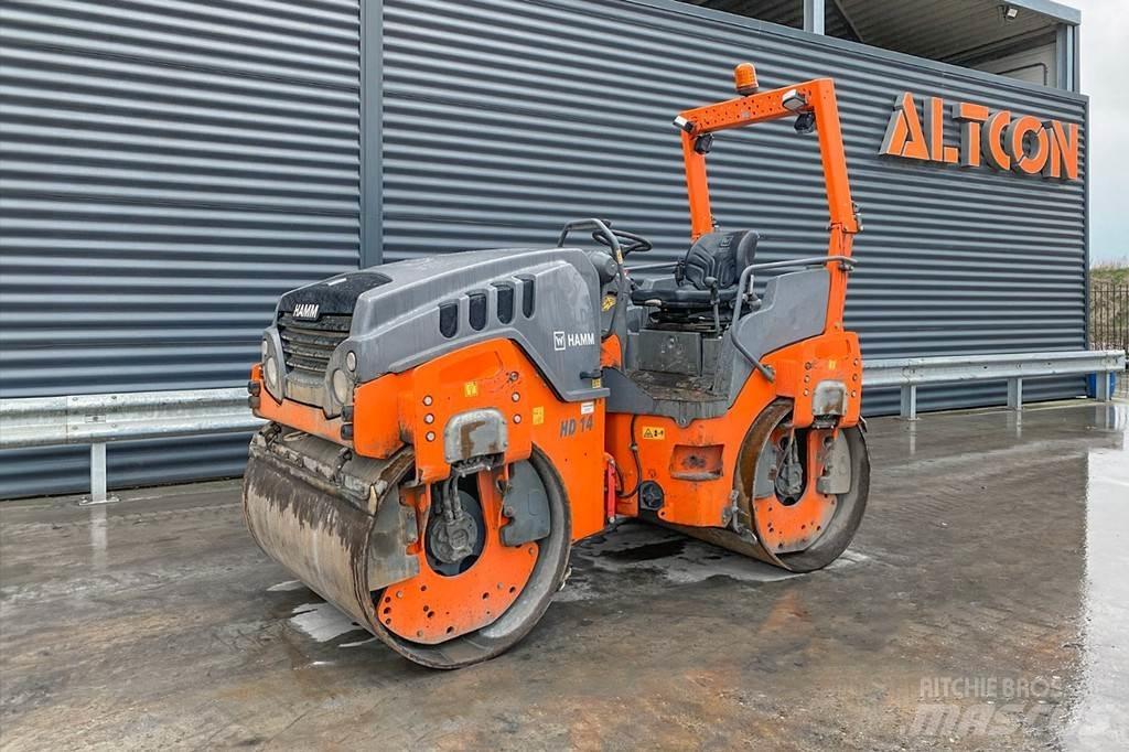 Hamm HD 14 VV Tandemjyrät