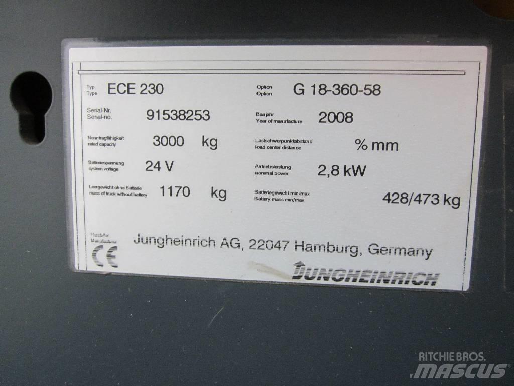 Jungheinrich ECE230 Sähkötrukit