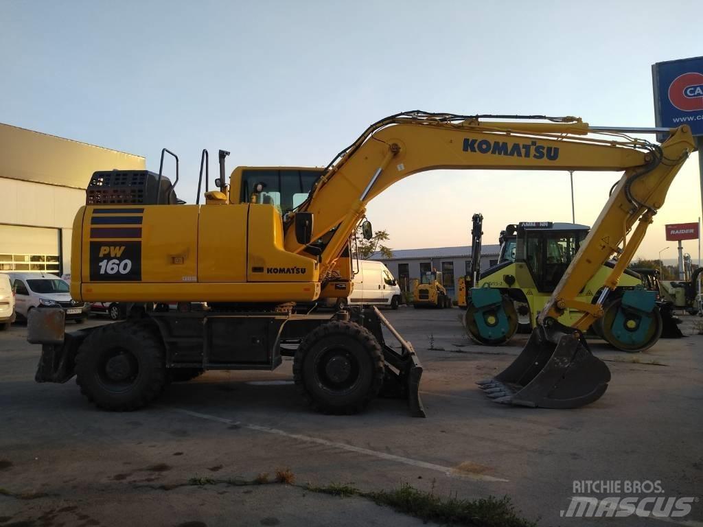 Komatsu pw160-11 Pyöräkaivukoneet