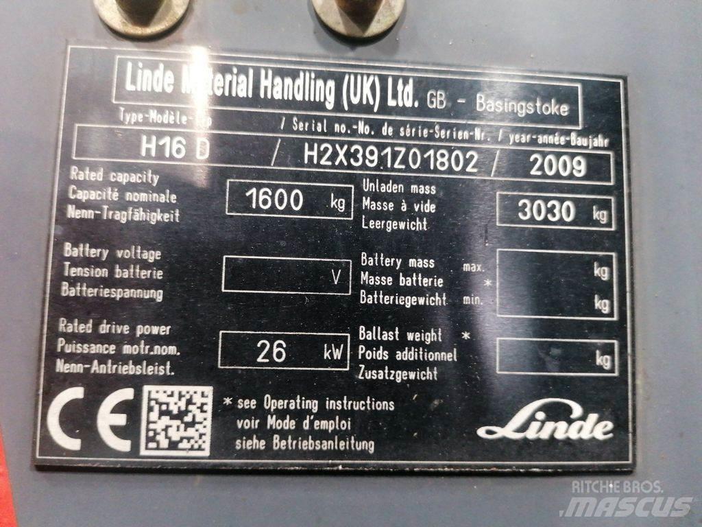 Linde H16D Dieseltrukit