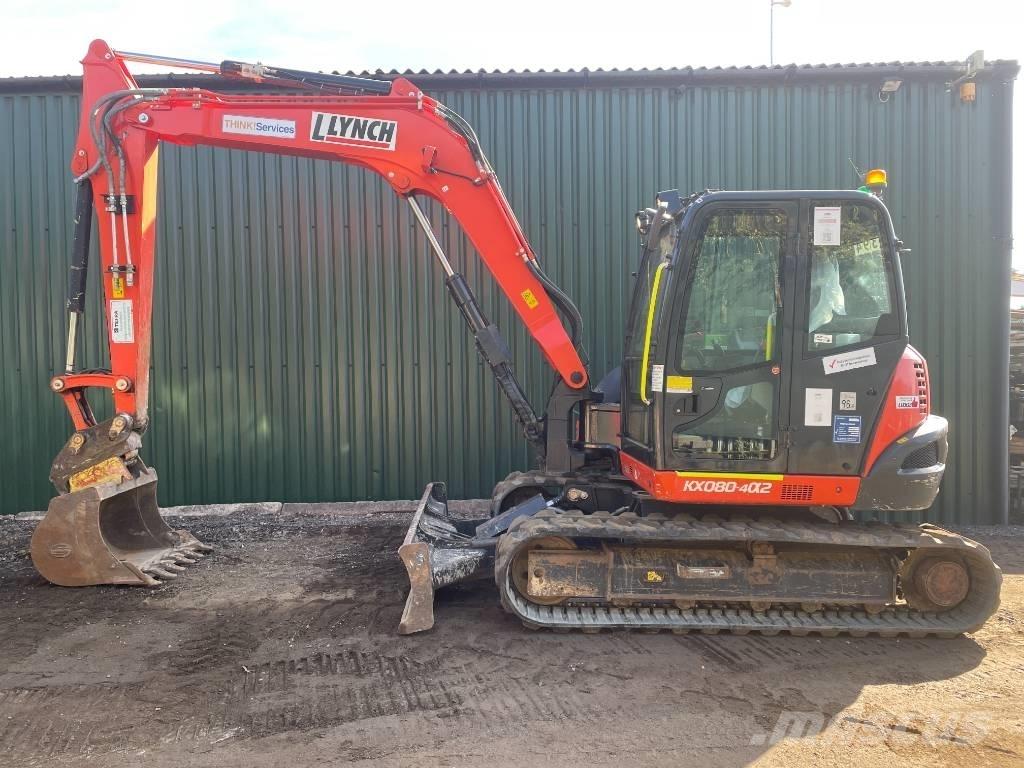 Kubota KX 080-4a2 Midikaivukoneet 7t - 12t