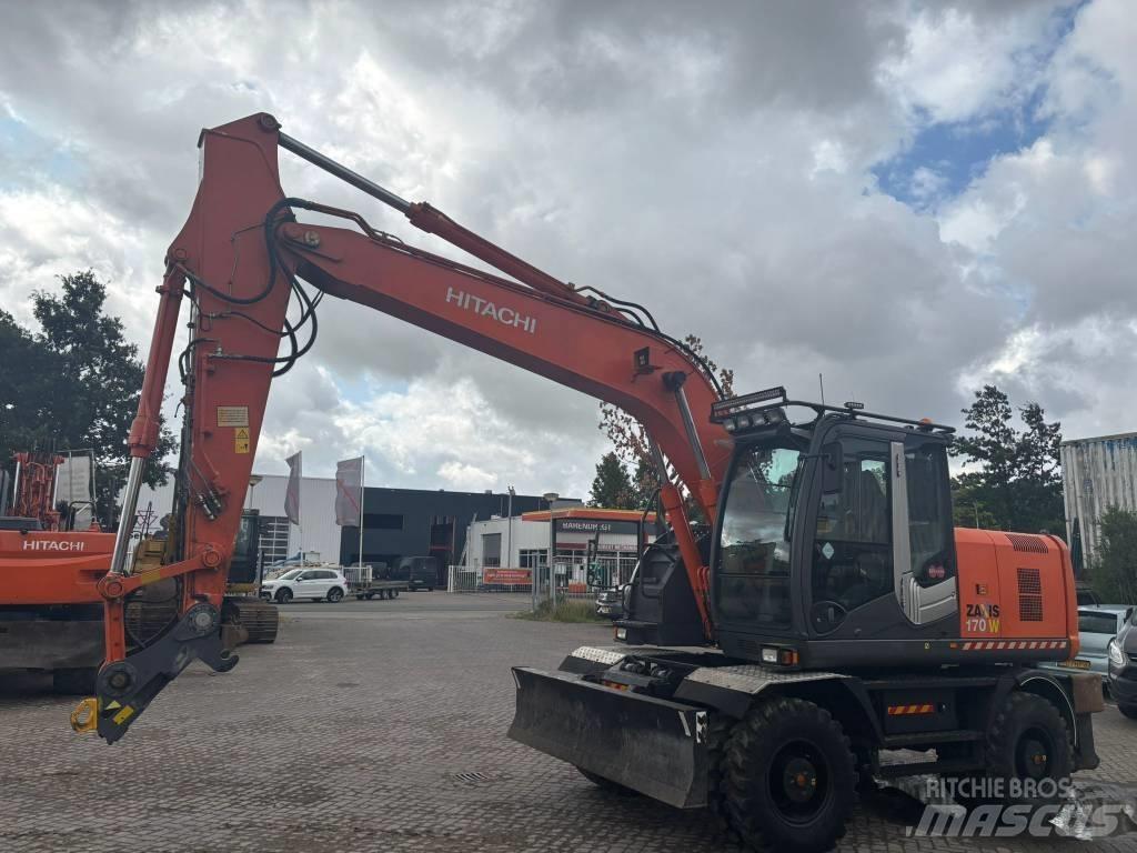 Hitachi ZX 170 W-3 Pyöräkaivukoneet