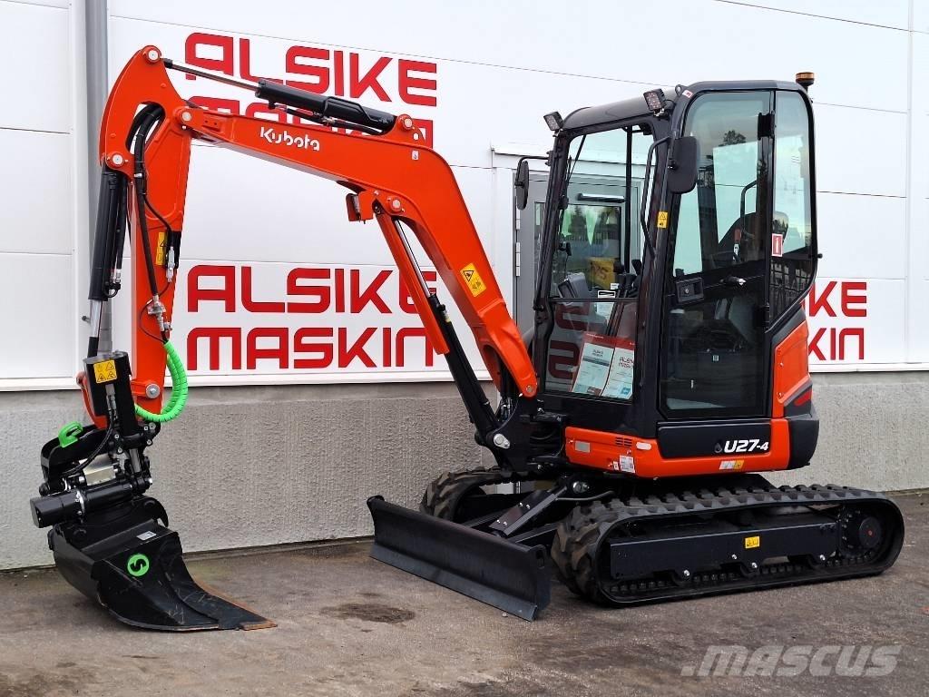 Kubota U 27-4 Minikaivukoneet < 7t