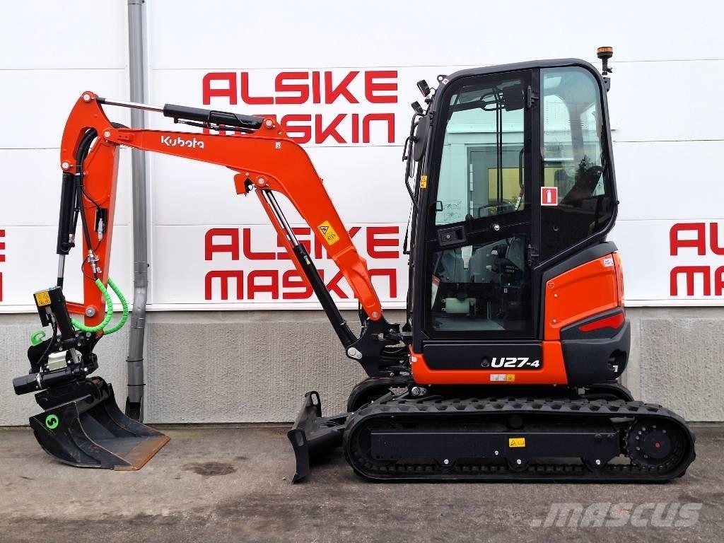 Kubota U 27-4 Minikaivukoneet < 7t