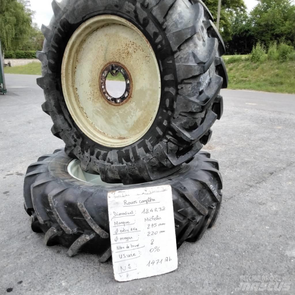 Michelin 18.4R38 Renkaat ja vanteet