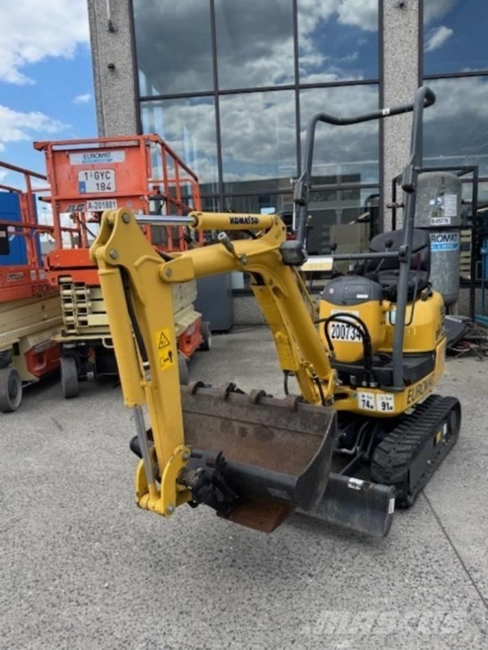 Komatsu PC 09-1 Minikaivukoneet < 7t