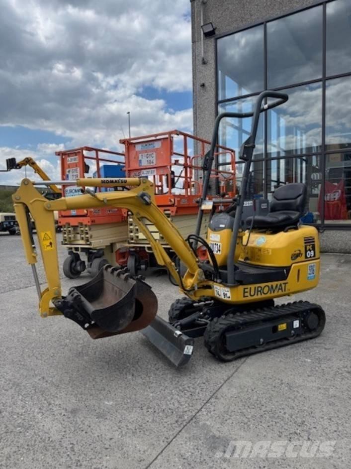 Komatsu PC 09-1 Minikaivukoneet < 7t