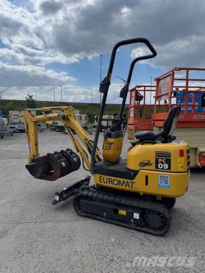 Komatsu PC 09-1 Minikaivukoneet < 7t