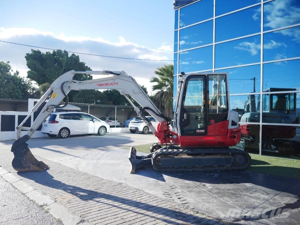 Takeuchi TB 260 Minikaivukoneet < 7t