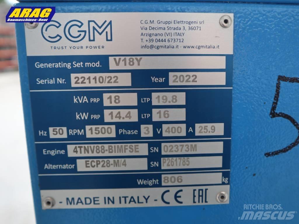 CGM V18Y Dieselgeneraattorit