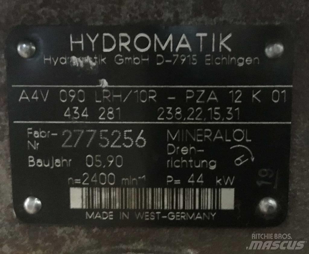 Hydromatik A4V090 Hydrauliikka