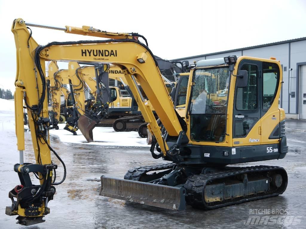 Hyundai R 55-9A Minikaivukoneet < 7t