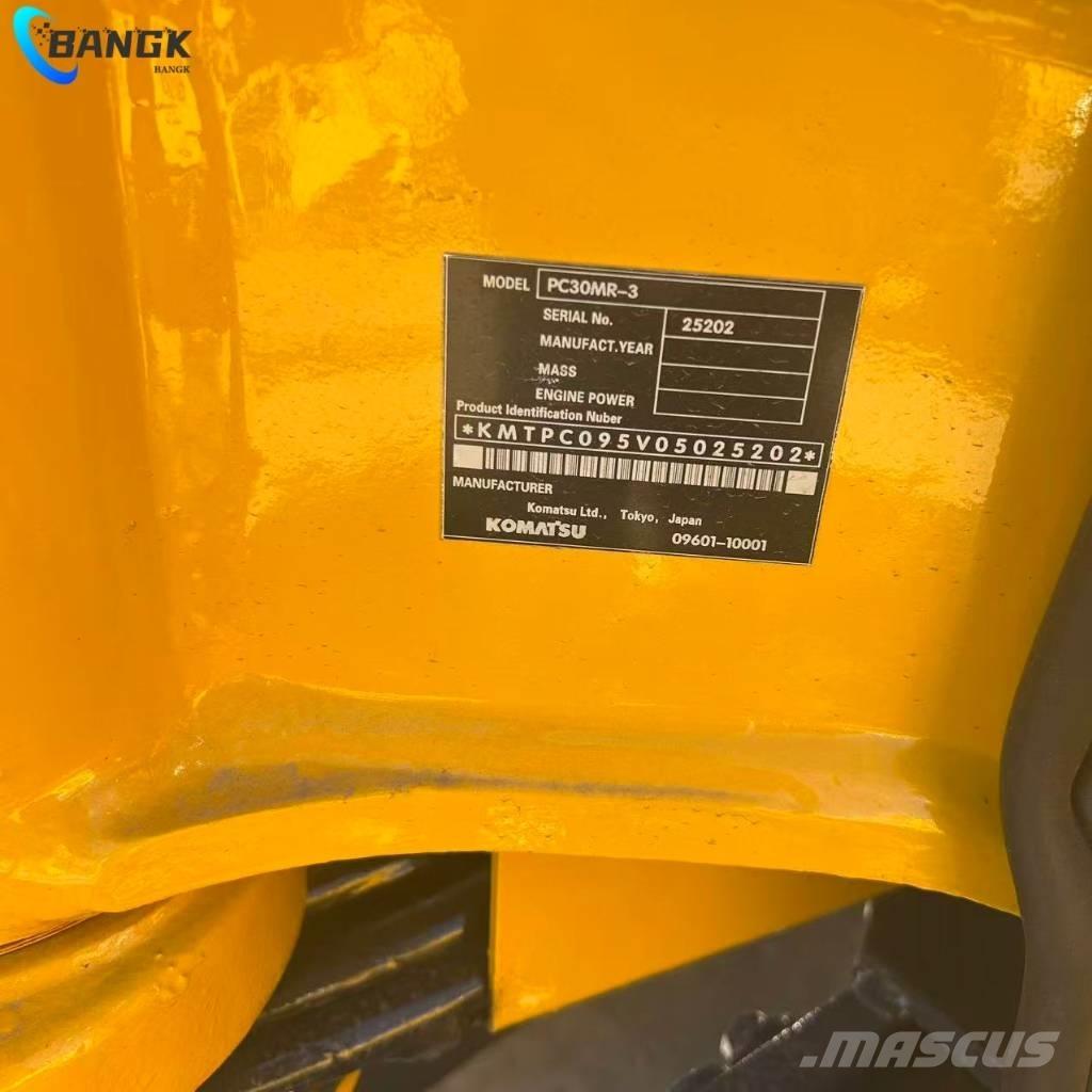 Komatsu PC 30 MR-3 Minikaivukoneet < 7t