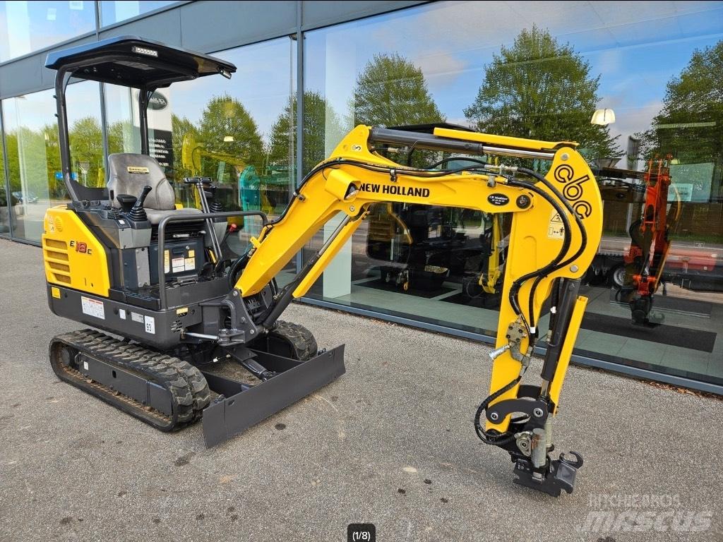New Holland E 18 C Minikaivukoneet < 7t