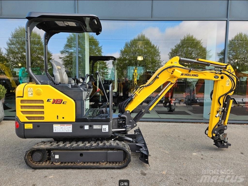 New Holland E 18 C Minikaivukoneet < 7t