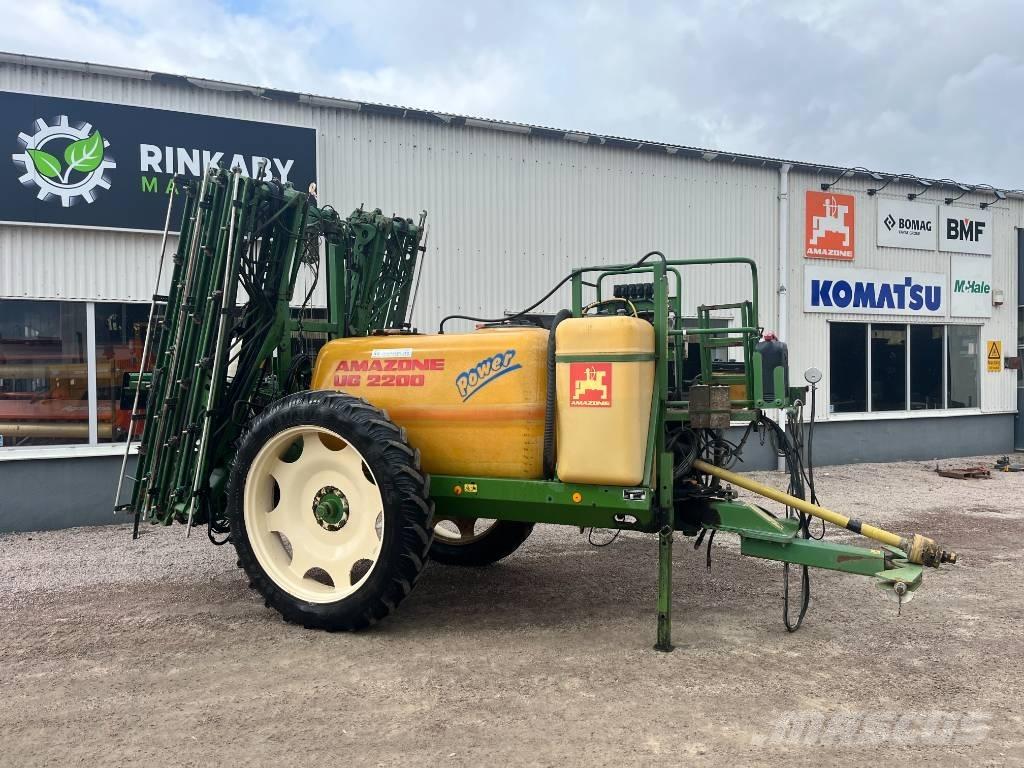 Amazone UG 2200 Hinattavat ruiskut