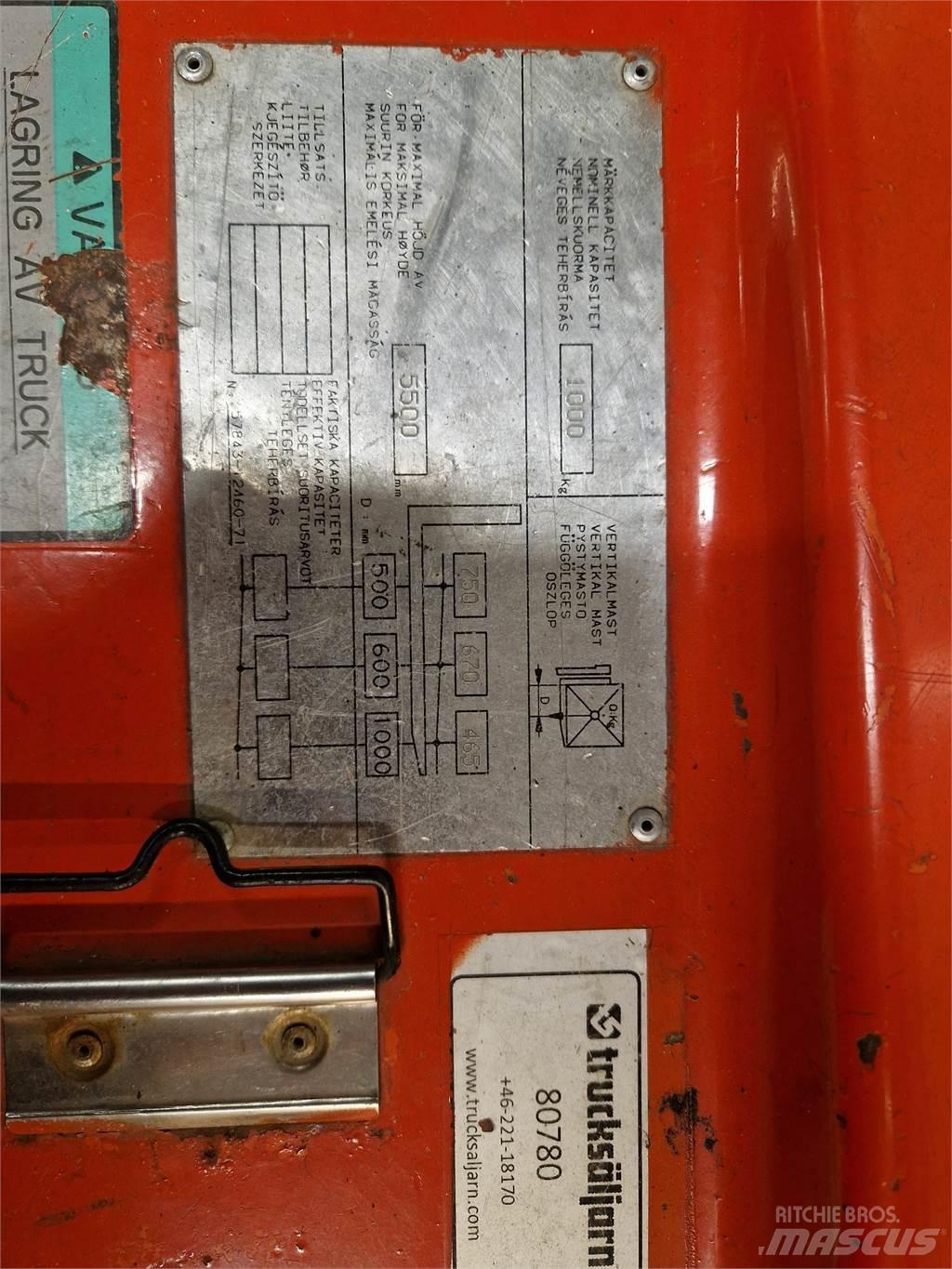Toyota FBESF15 Sähkötrukit