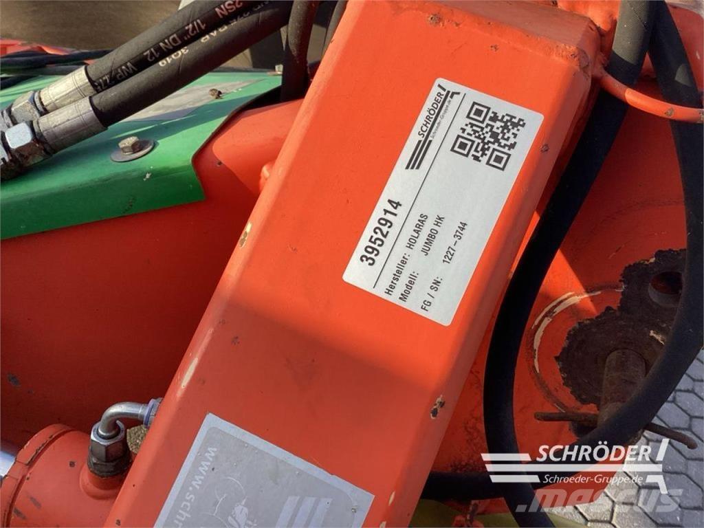 Holaras JUMBO HK Säiliörehun purkulaitteet