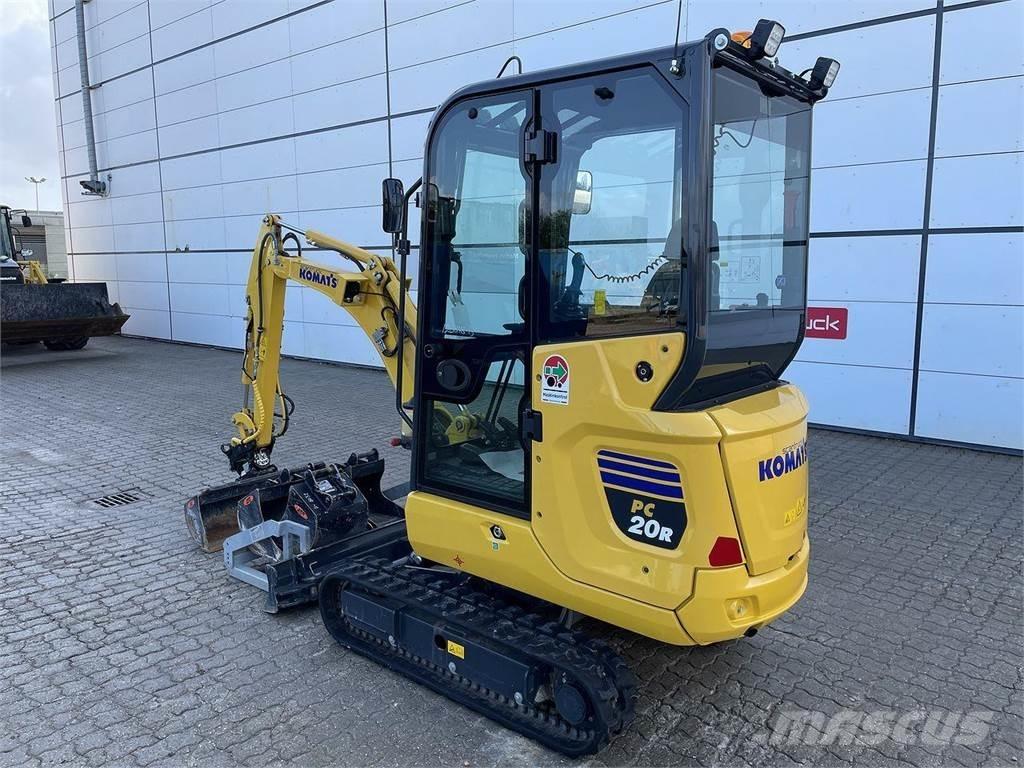 Komatsu PC20R-5 Pyöräkaivukoneet