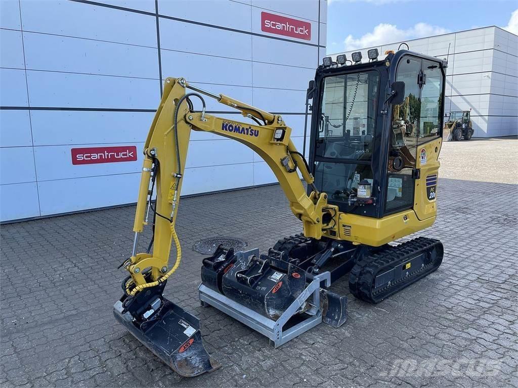 Komatsu PC20R-5 Pyöräkaivukoneet