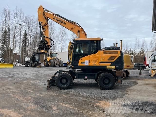 Hyundai HW 140 Pyöräkaivukoneet