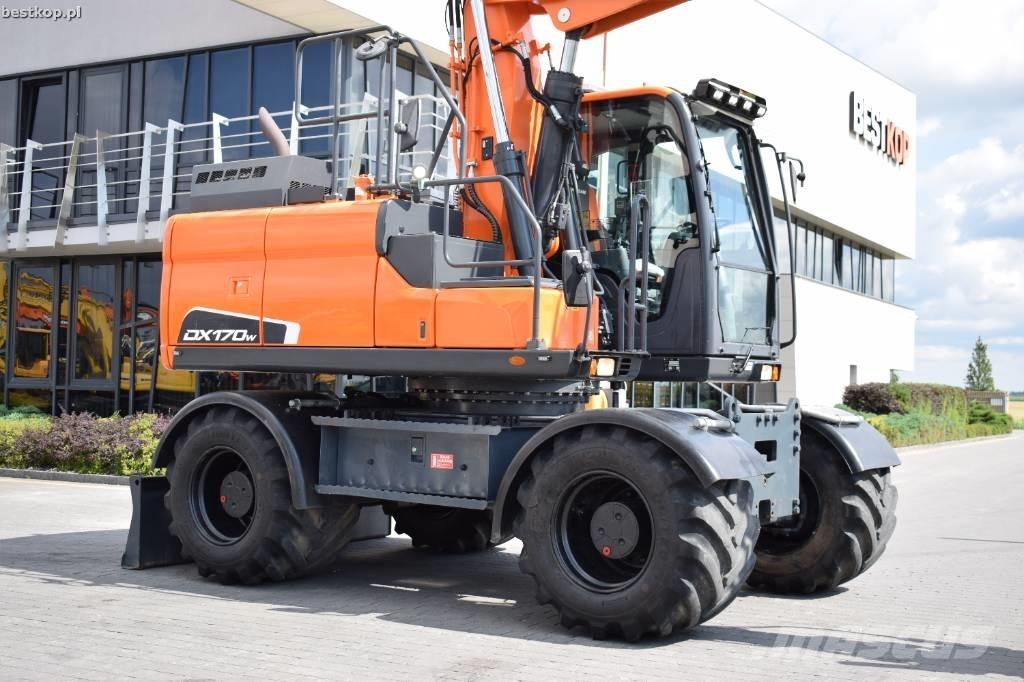 Doosan DX 170 W-5 Pyöräkaivukoneet