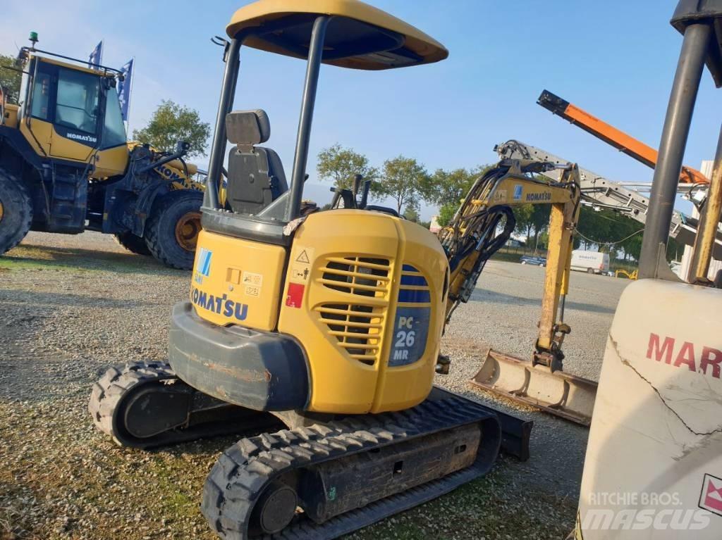 Komatsu PC26MR-3 Minikaivukoneet < 7t