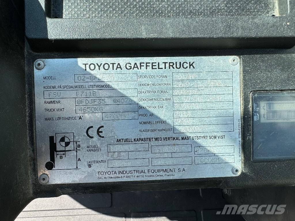 Toyota 02-8FDF30 Dieseltrukit