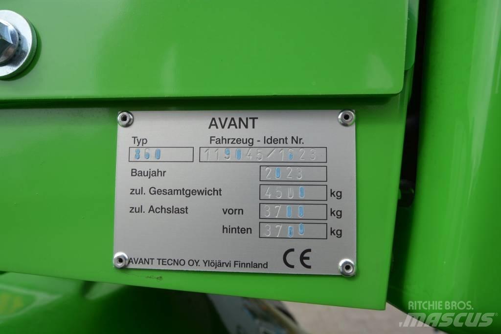 Avant 860 i Pienkuormaajat