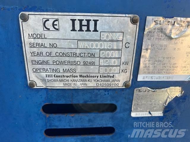 IHI 80 NX Minikaivukoneet < 7t