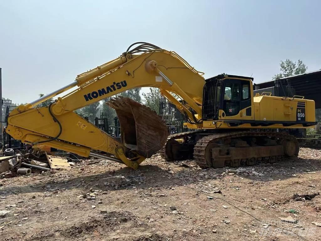 Komatsu PC 850SE Amfibio-kaivinkoneet