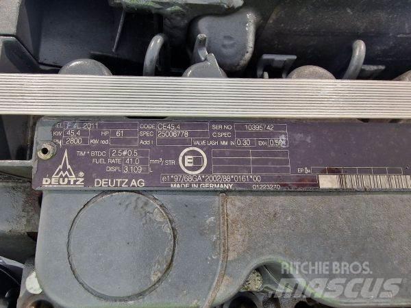 Deutz F4L2011 Moottorit