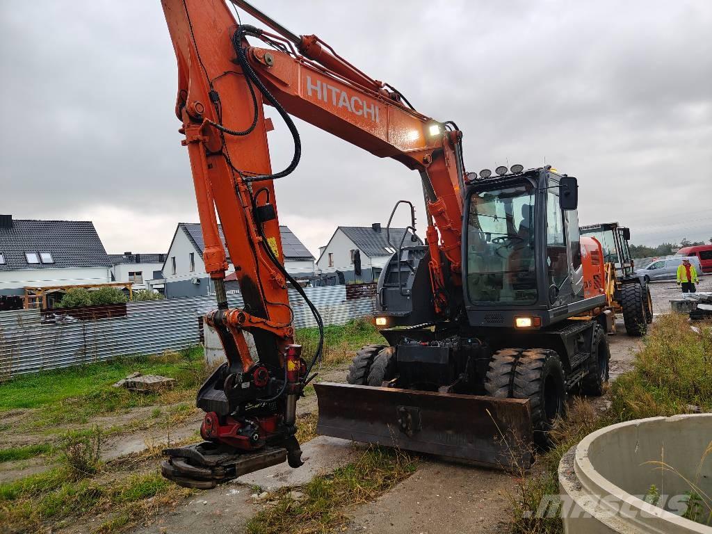 Hitachi ZX 140 W-5 Pyöräkaivukoneet