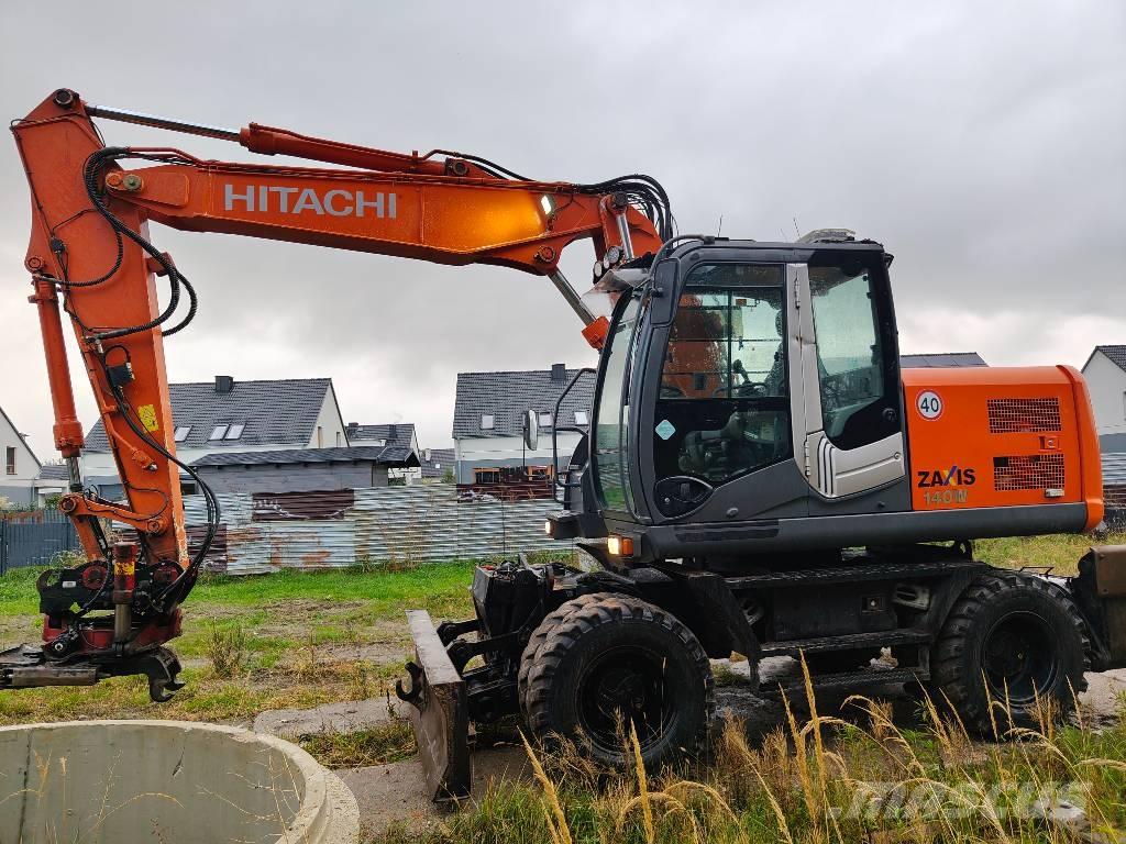 Hitachi ZX 140 W-5 Pyöräkaivukoneet