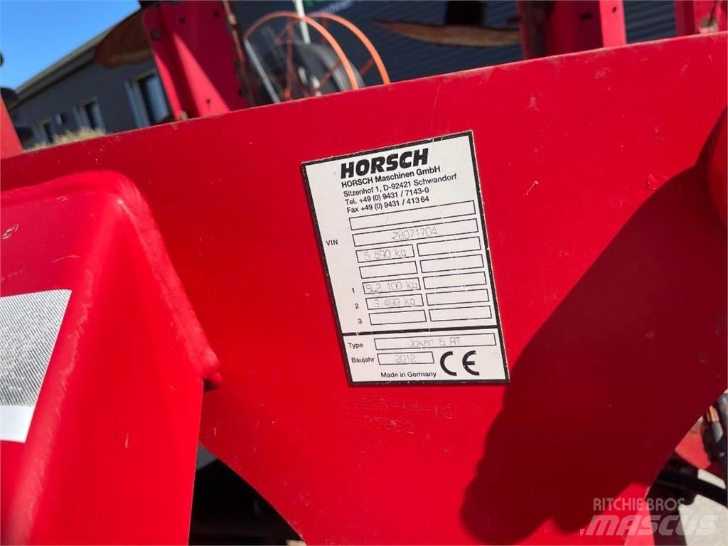 Horsch Joker 6 RT Kiekkomultaimet ja lautasäkeet