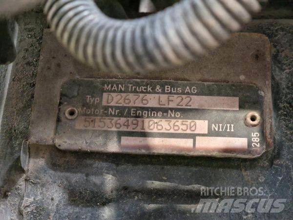 MAN D2676 LF22 Moottorit