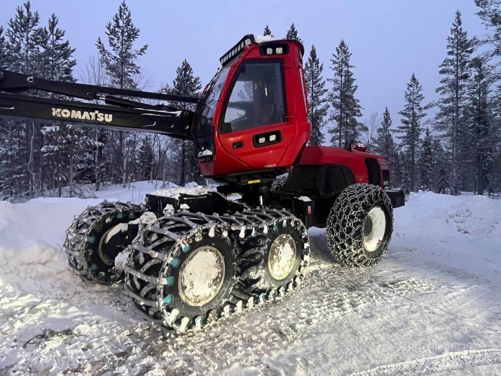 Komatsu 901 Harvesterit