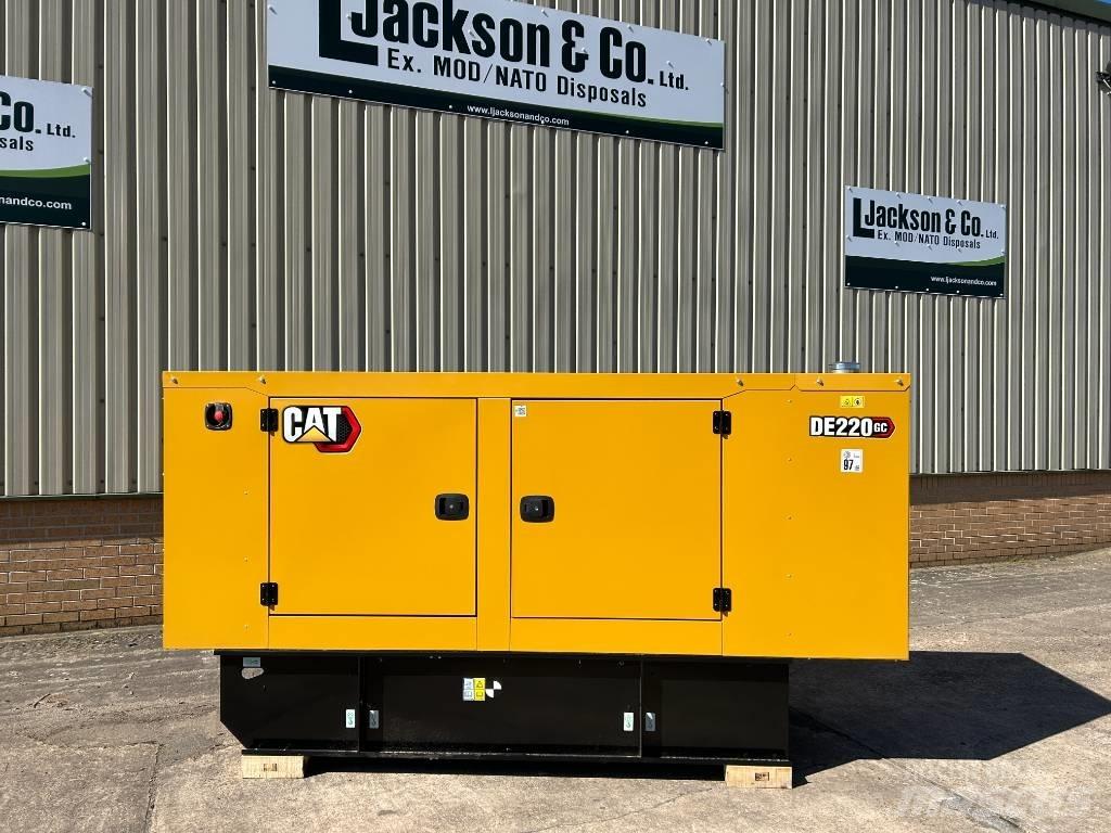 CAT DE 220 GC Dieselgeneraattorit