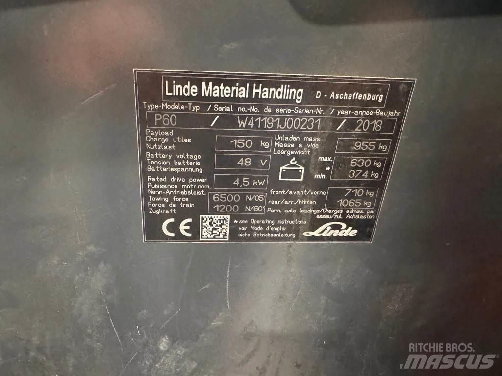 Linde P 60 Muut materiaalinkäsittelykoneet