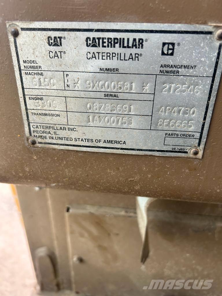 CAT 615 C II Kaavinvaunut