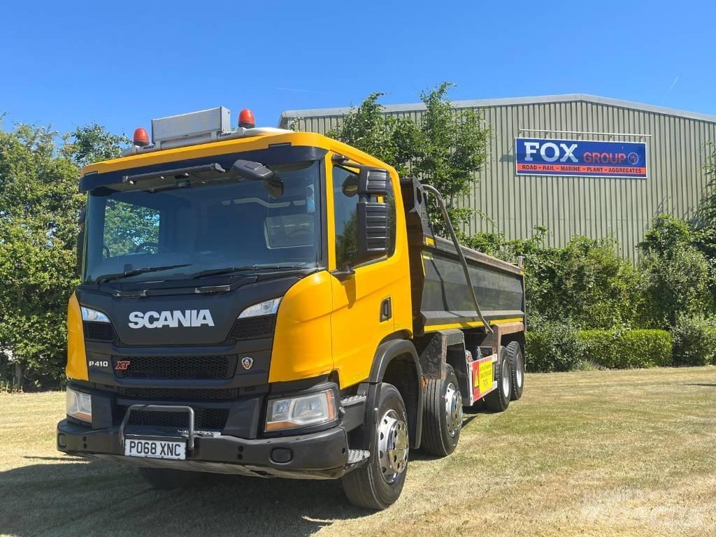 Scania P410 XT Sora- ja kippiautot