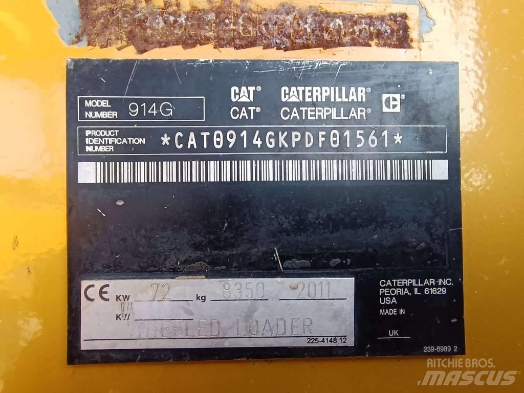 CAT 914 G2 Pyöräkuormaajat