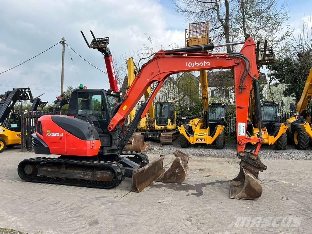 Kubota KX 80-4 Midikaivukoneet 7t - 12t