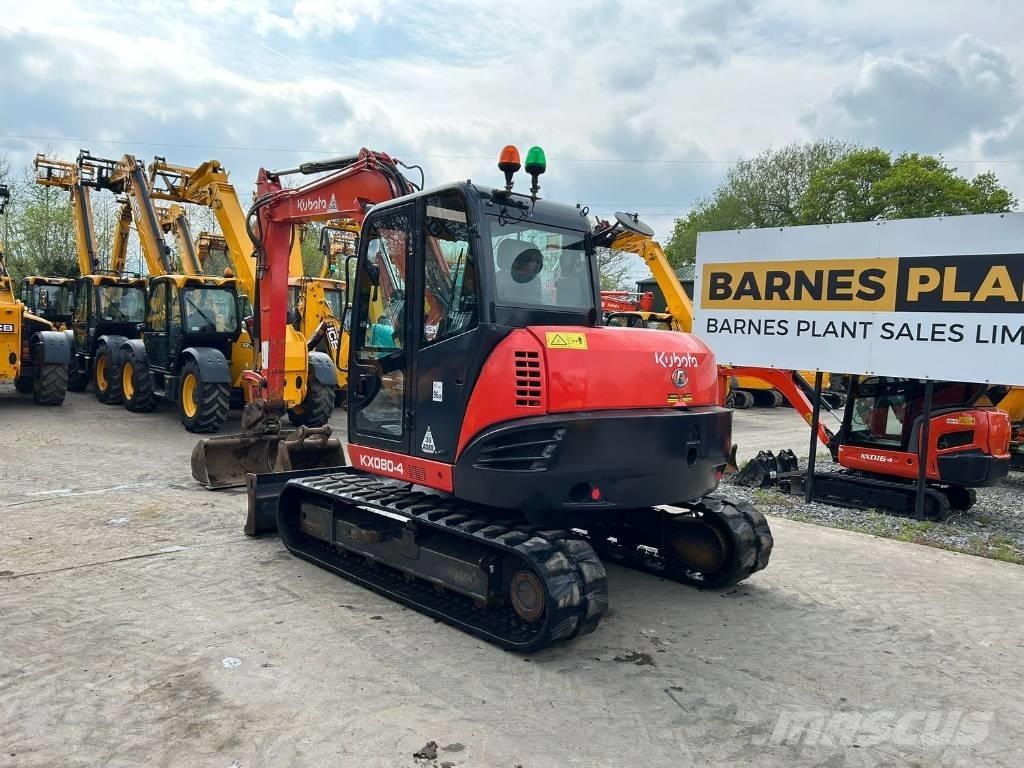 Kubota KX 80-4 Midikaivukoneet 7t - 12t