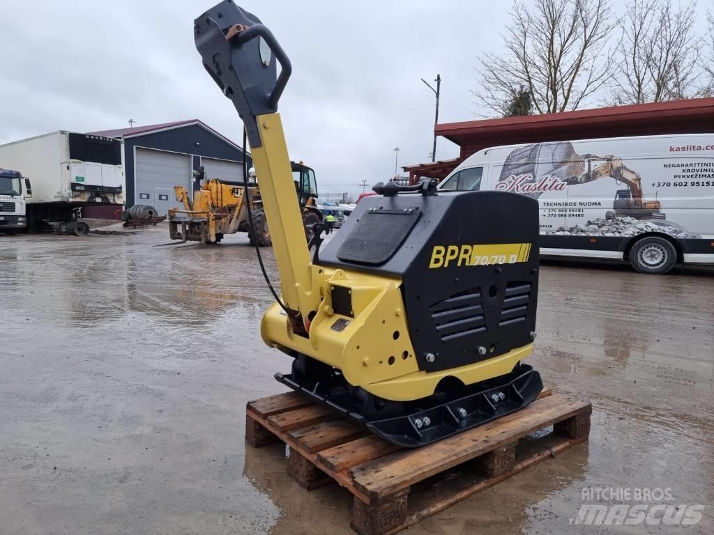 Bomag BPR 70/70 D Tärylevyt