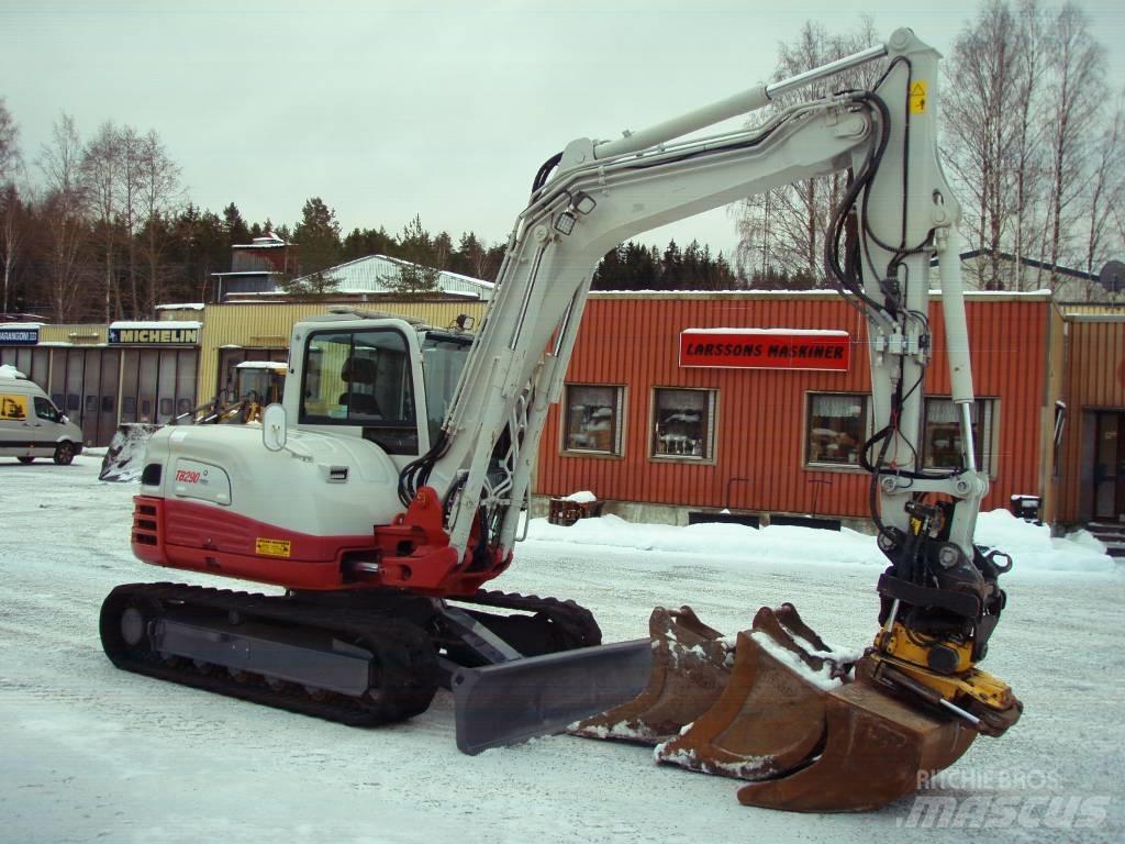 Takeuchi TB 290 Midikaivukoneet 7t - 12t