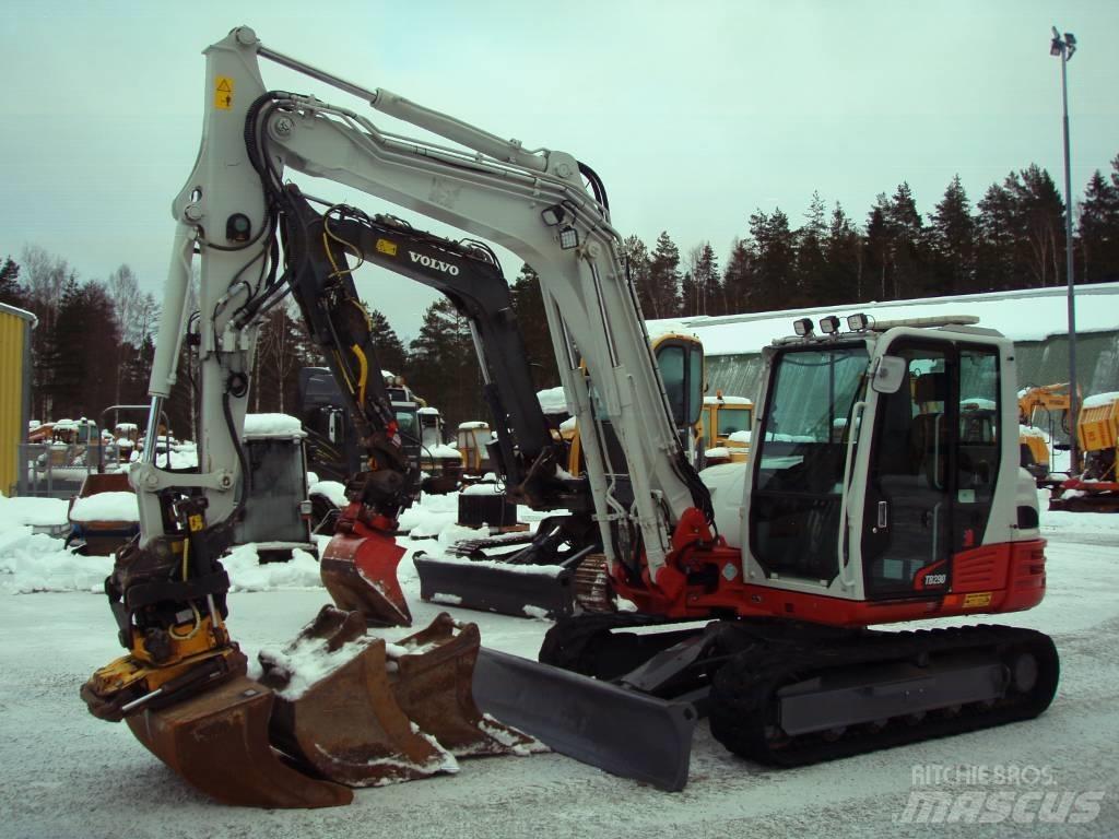 Takeuchi TB 290 Midikaivukoneet 7t - 12t