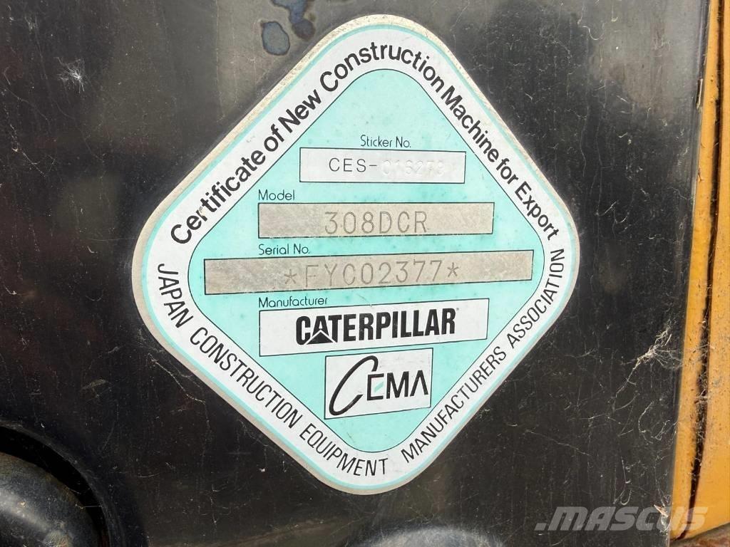 CAT 308 D CR Telakaivukoneet