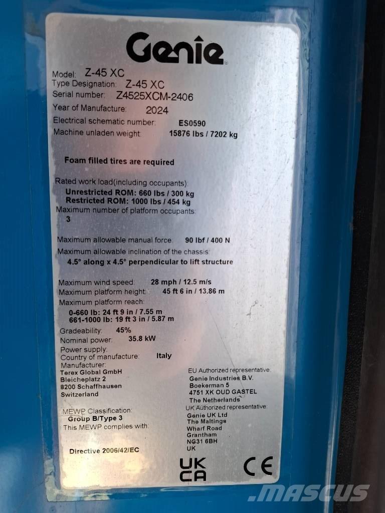 Genie Z45XC Kuukulkijat